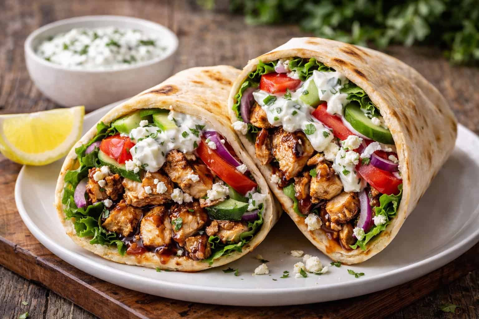 Chicken Gyro Wrap