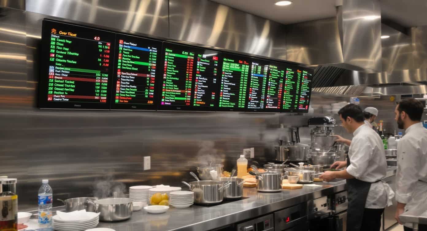 Kitchen Display Systems: Stop Losing Orders and Speed Up Service