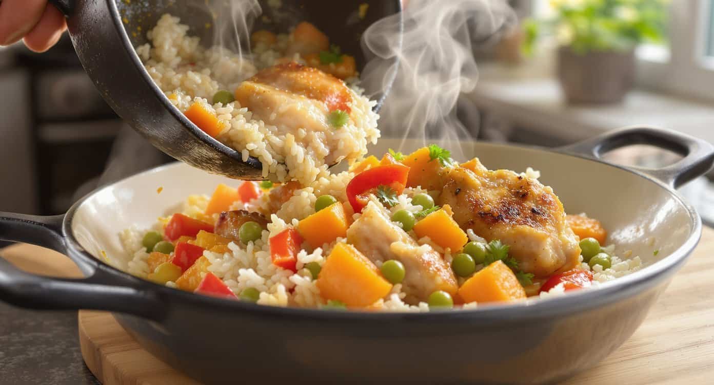One-Pot Chicken and Rice