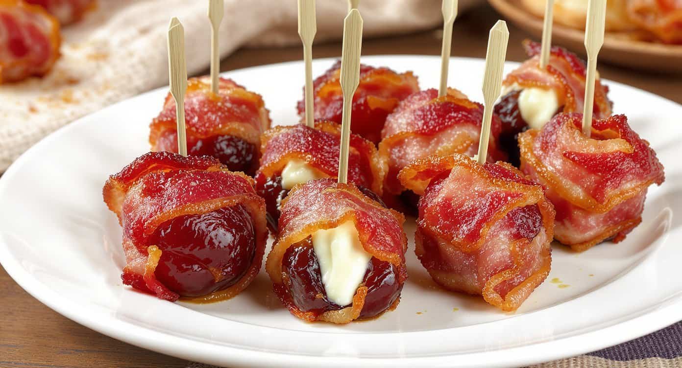 Bacon-Wrapped Dates