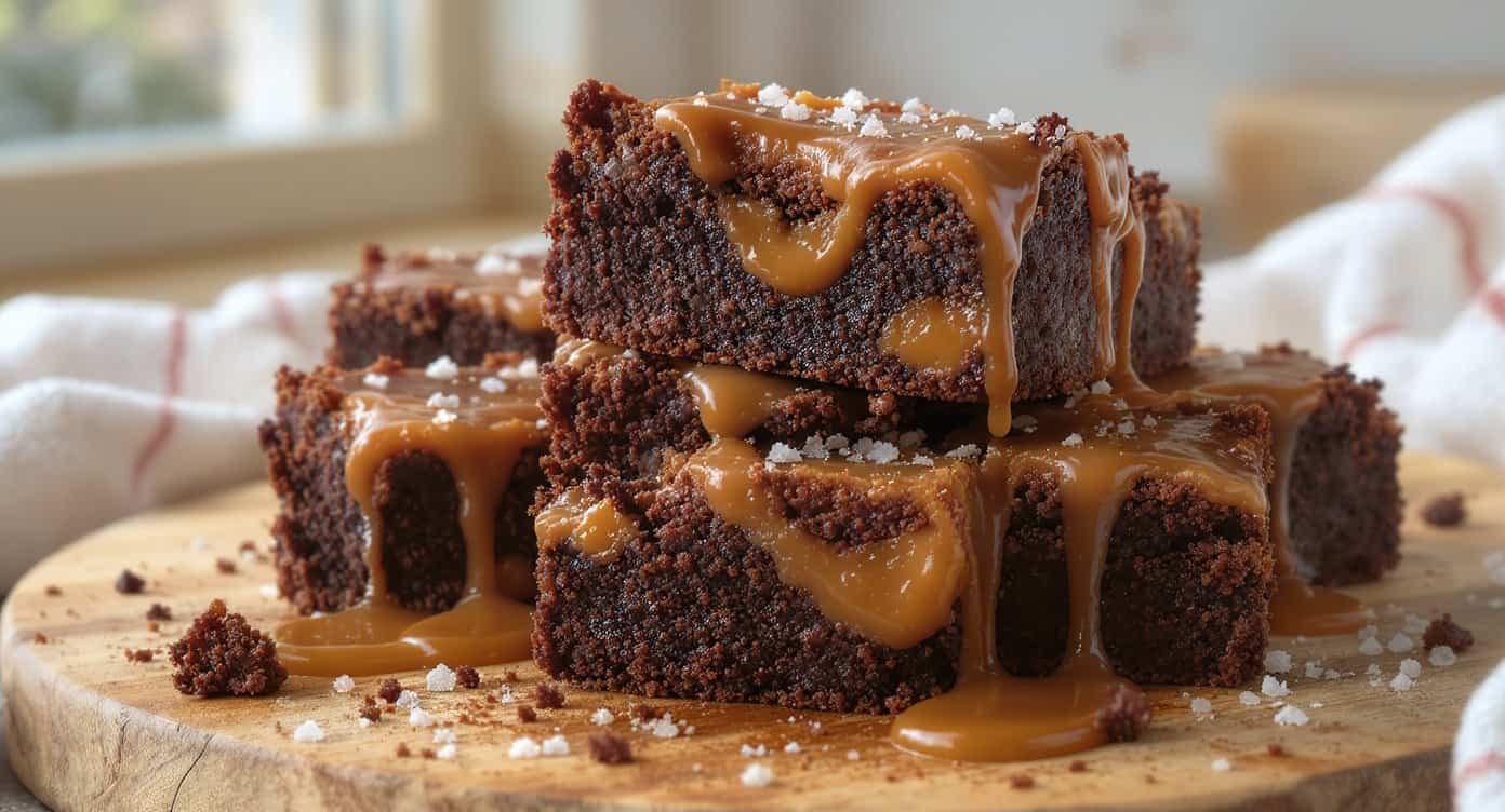 Salted Caramel Brownies